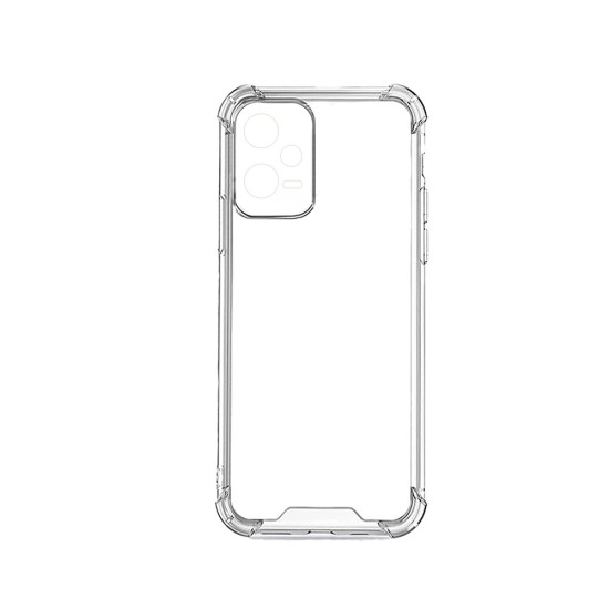 Silicone Hard Corners Case for Xiaomi Redmi Note 12 5g Transparent